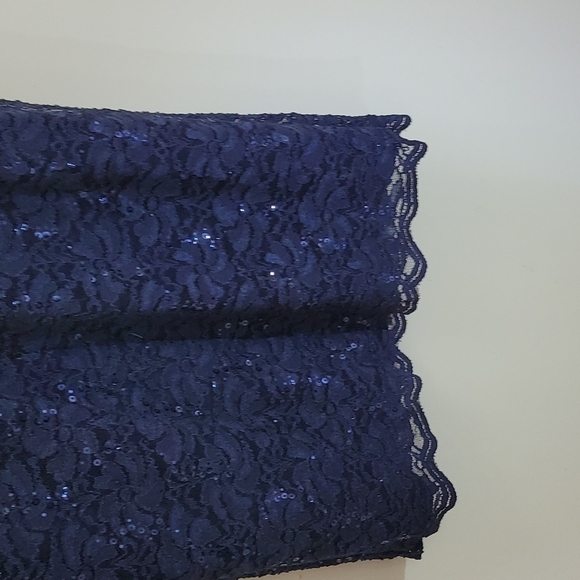 Alex Evenings Lace Sequence Evening Dress Size 12 - Picture 4 of 8